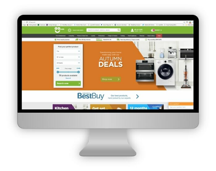 screen-ao We price match online appliances prices