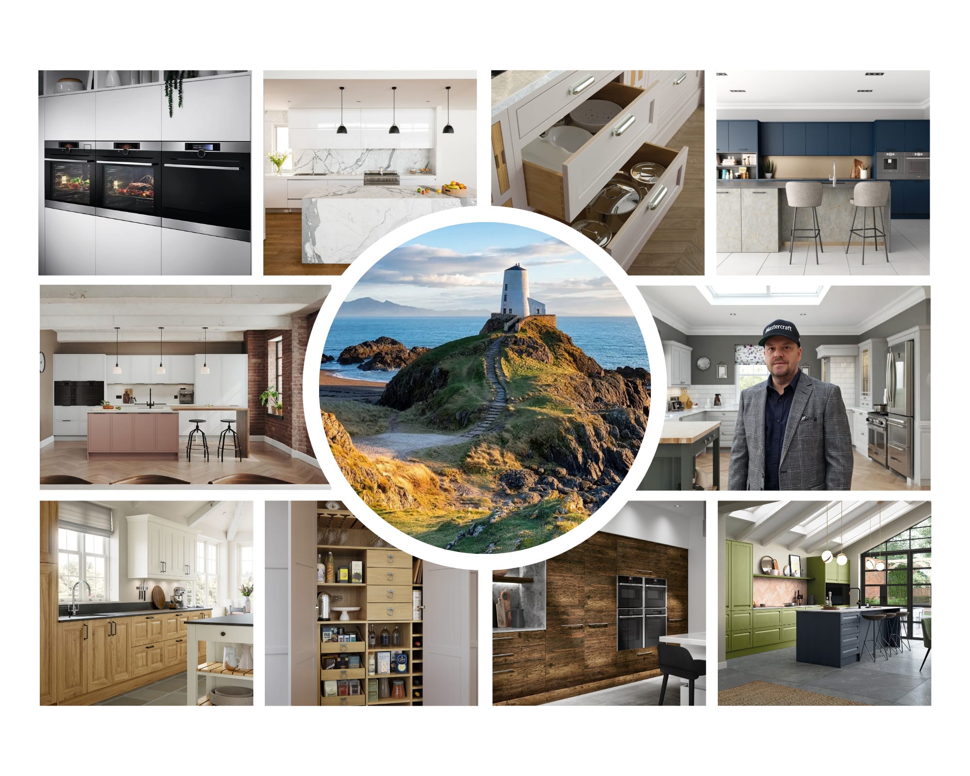 kitchen collage anglesey